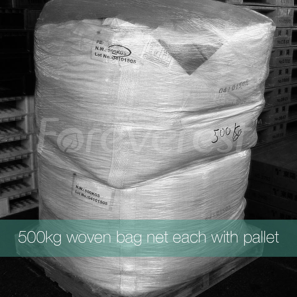 Ester Gum packing in 500kg bag with pallet