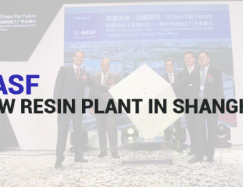BASF inaugurates new resin plant in Shanghai, China