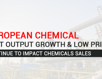 Flat output growth and low prices continue to impact chemicals sales