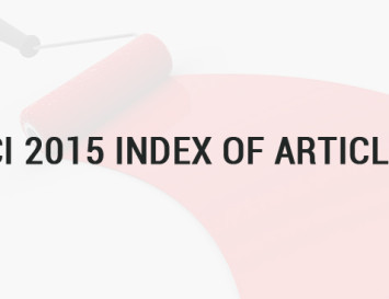 PCI 2015 Index of Articles