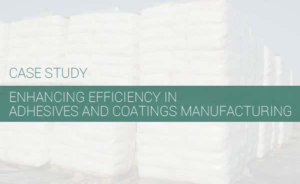 Case Study: Enhancing Efficiency in Adhesives and Coatings Manufacturing