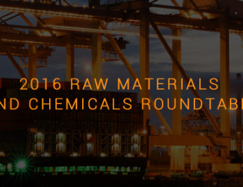 2016 Raw Materials and Chemicals Roundtable