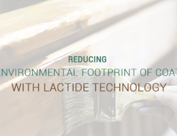 Reducing the Environmental Footprint of Coatings with Lactide Technology